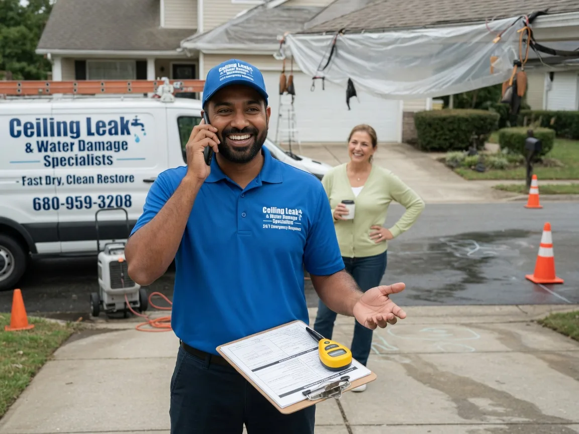 Ceiling Leak Cleanup Jefferson, AR FAQs